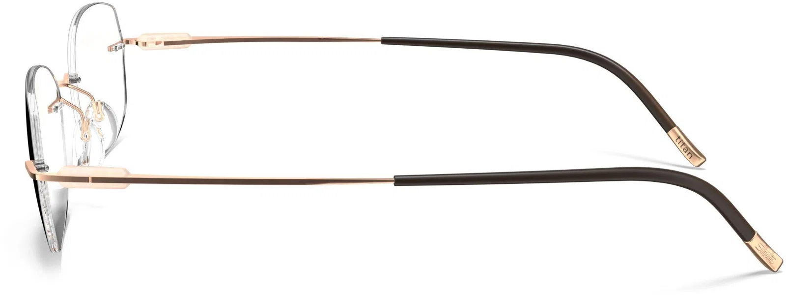 Silhouette Purist Color Groove Demo Rimless 5561 Eyeglasses - view 62